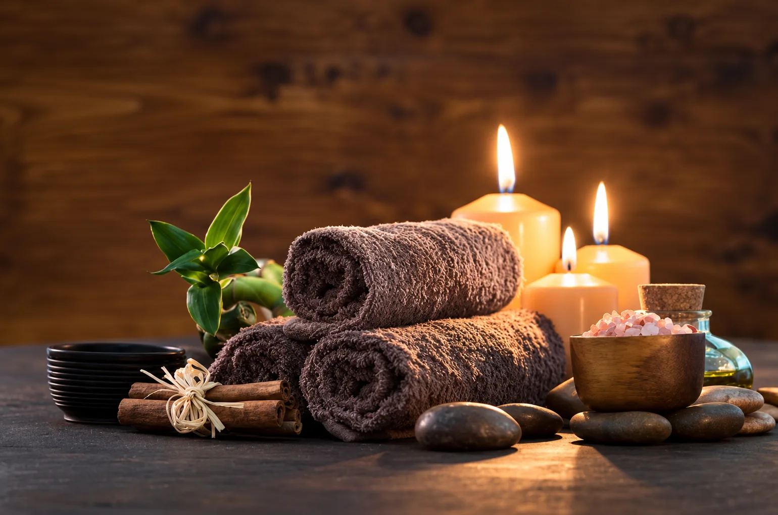 Massage treatment room
